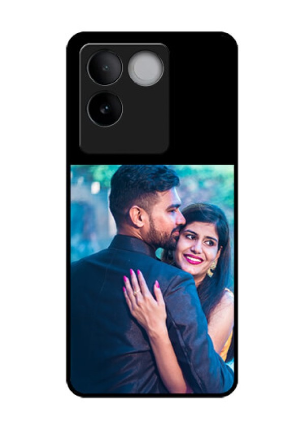 iQOO Z7 Pro 5G Custom Glass Phone Case - Upload Full Picture With Custom Color Design