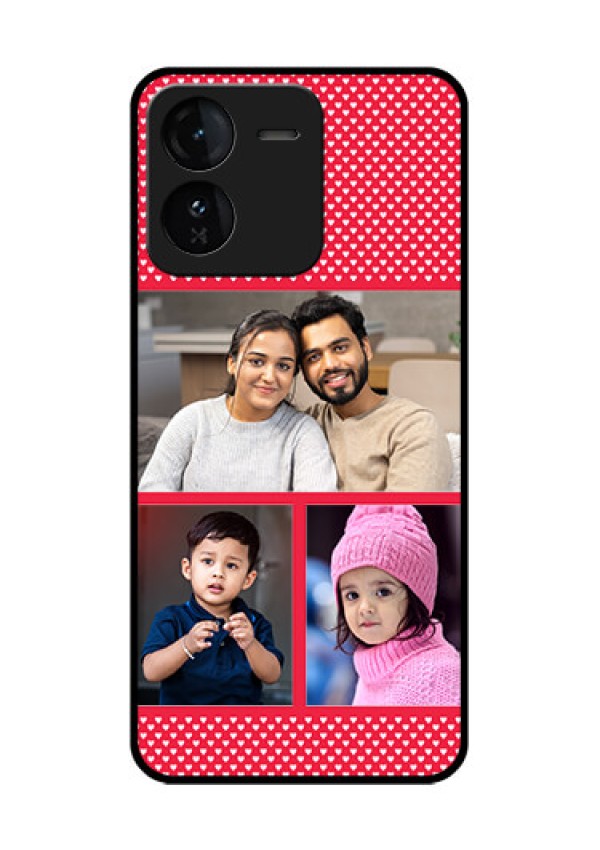 iQOO Z9 5G Custom Glass Phone CaseBulk Photo Upload Design