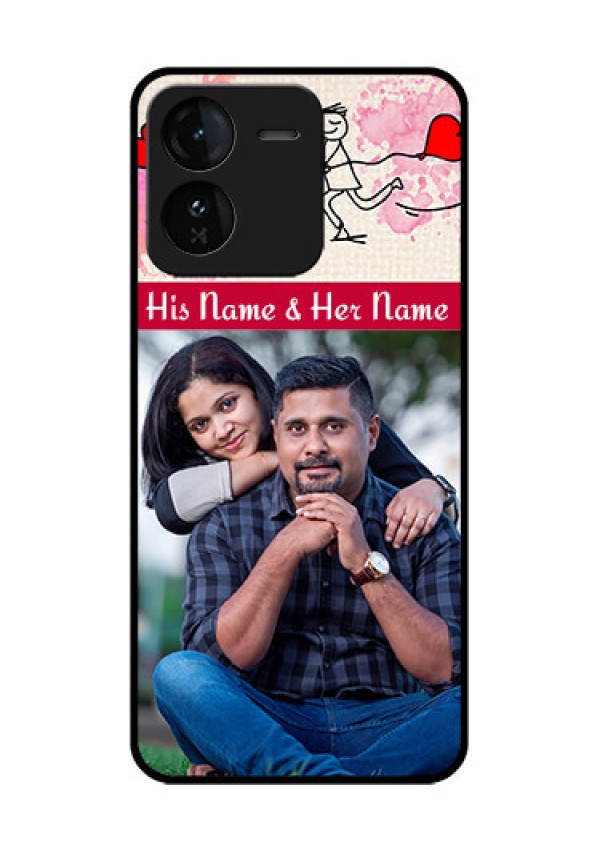 iQOO Z9 5G Custom Glass Phone CaseYou And Me Case Design