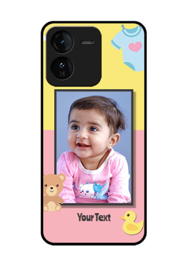 iQOO Z9 5G Custom Glass Phone CaseKids 2 Color Design