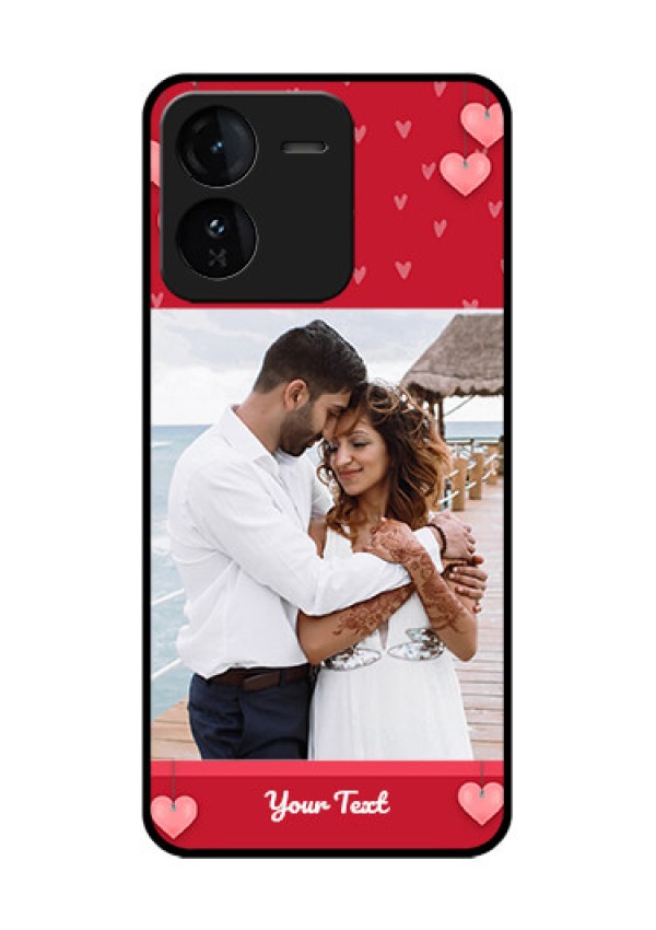 iQOO Z9 5G Custom Glass Phone CaseValentines Day Design