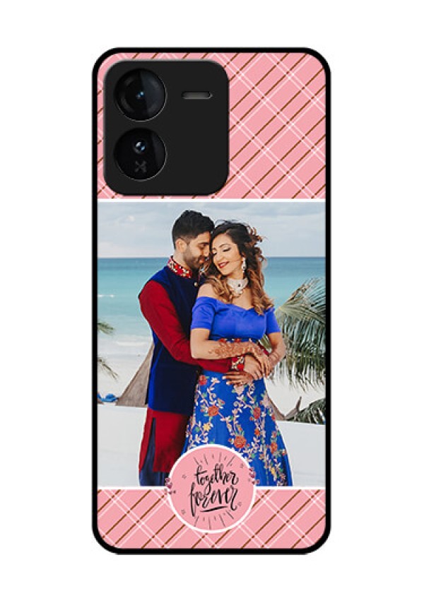iQOO Z9 5G Custom Glass Phone CaseTogether Forever Design