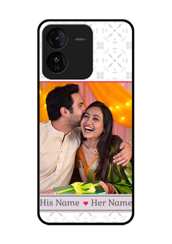 iQOO Z9 5G Custom Glass Phone CaseWith Photo And Ethnic Design