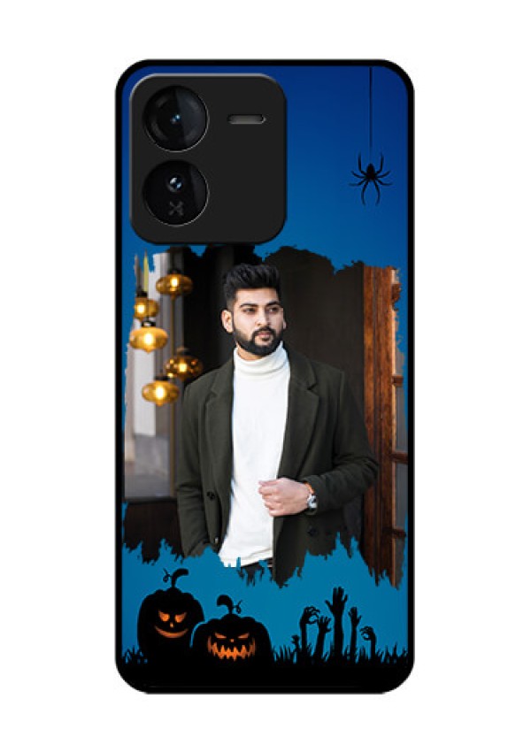 iQOO Z9 5G Custom Glass Phone CaseWith Pro Halloween Design
