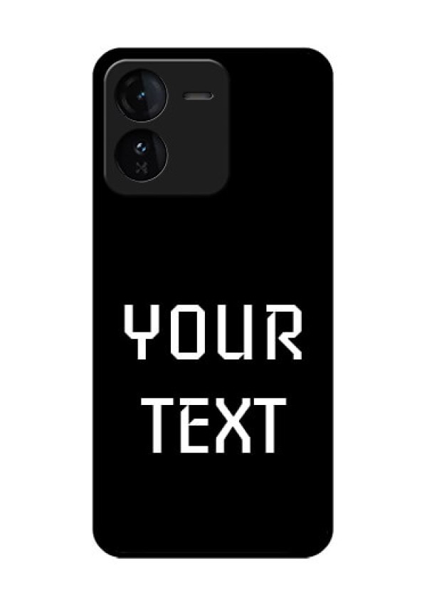 iQOO Z9 5G Custom Glass Phone CaseYour Name Design