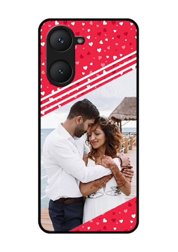 iQOO Z9 Lite 5G Custom Glass Phone Case - Valentines Gift Design