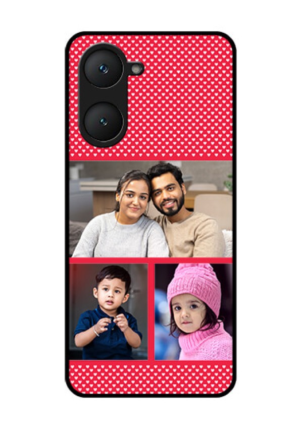 iQOO Z9 Lite 5G Custom Glass Phone Case - Bulk Photo Upload Design