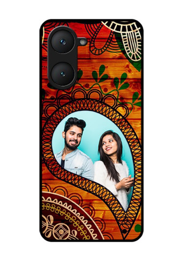 iQOO Z9 Lite 5G Custom Glass Phone Case - Abstract Colorful Design
