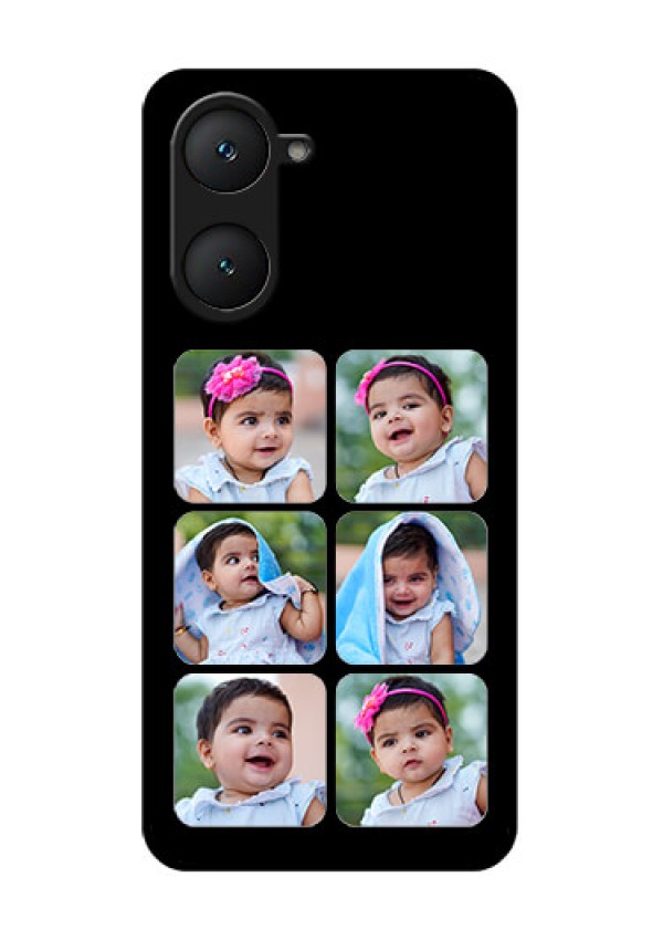 iQOO Z9 Lite 5G Custom Glass Phone Case - Multiple Pictures Design