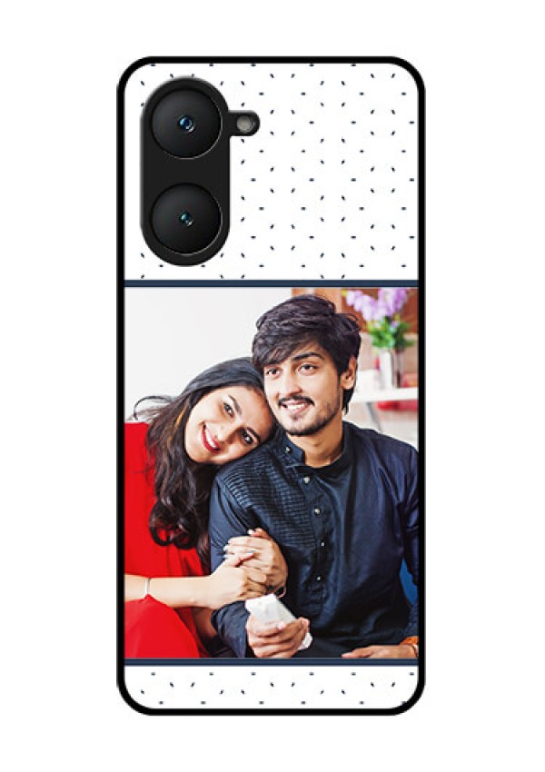 iQOO Z9 Lite 5G Custom Glass Phone Case - Premium Dot Design