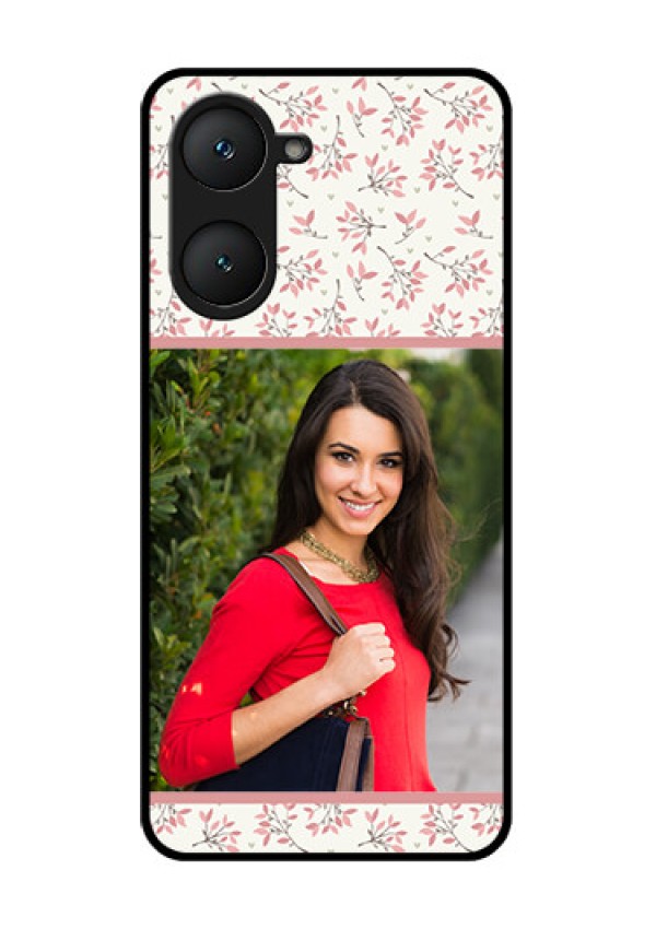 iQOO Z9 Lite 5G Custom Glass Phone Case - Stunning Floral Design