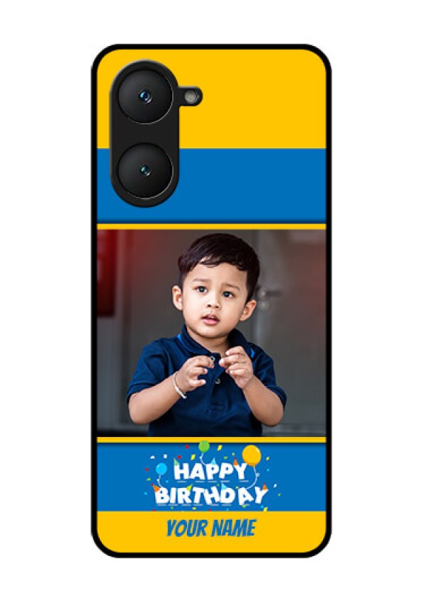 iQOO Z9 Lite 5G Custom Glass Phone Case - Birthday Wishes Design
