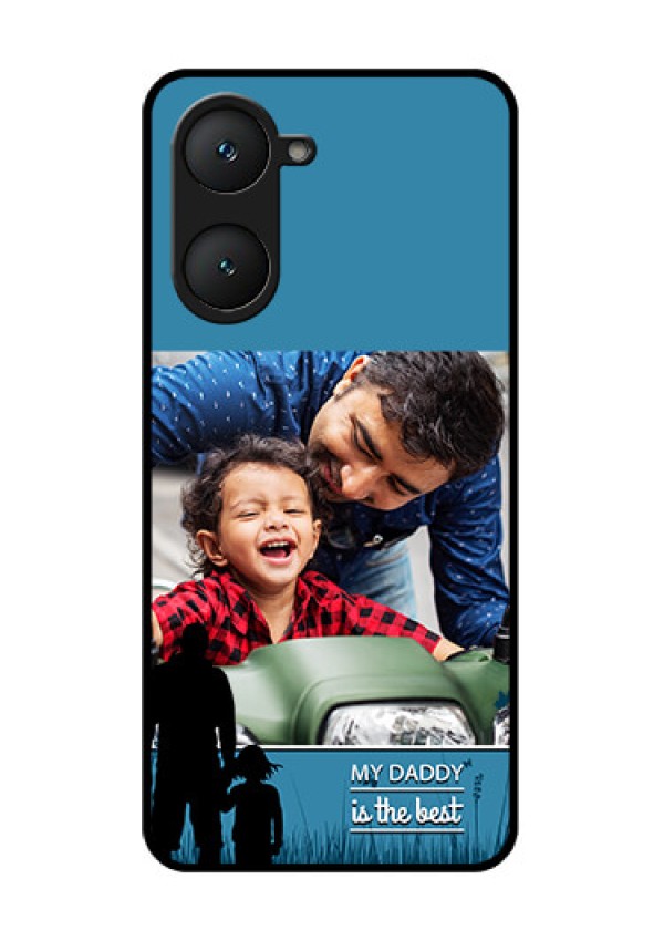 iQOO Z9 Lite 5G Custom Glass Phone Case - Best Dad Design