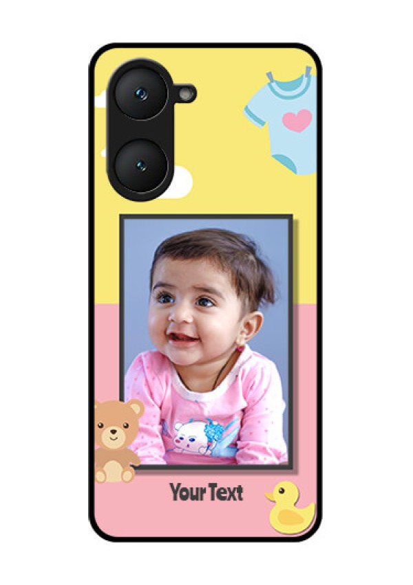 iQOO Z9 Lite 5G Custom Glass Phone Case - Kids 2 Color Design