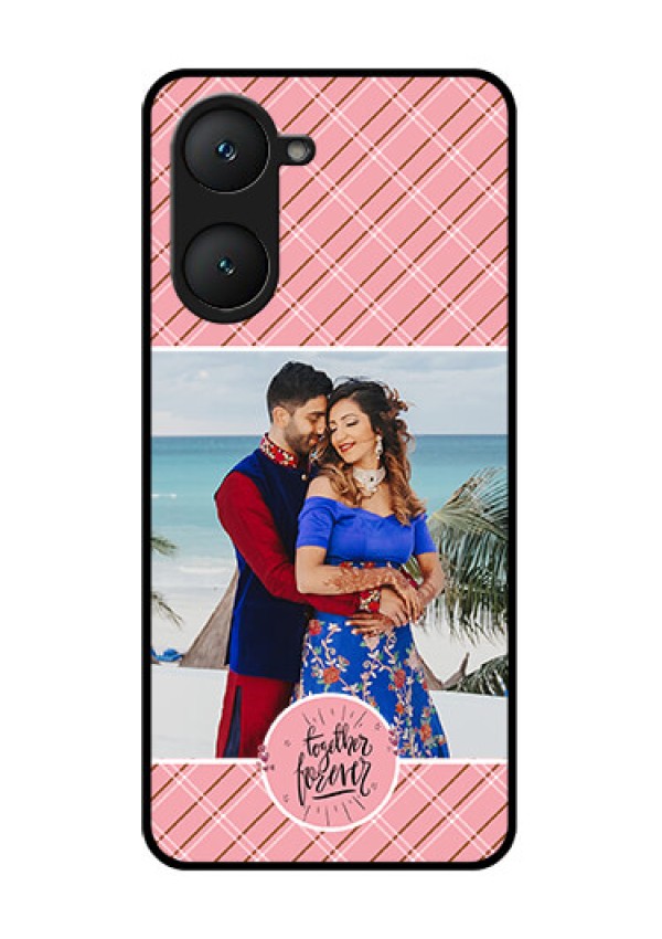 iQOO Z9 Lite 5G Custom Glass Phone Case - Together Forever Design