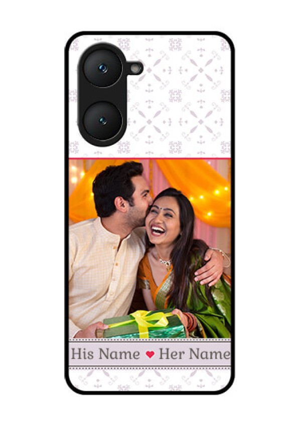 iQOO Z9 Lite 5G Custom Glass Phone Case - With Photo And Ethnic Design