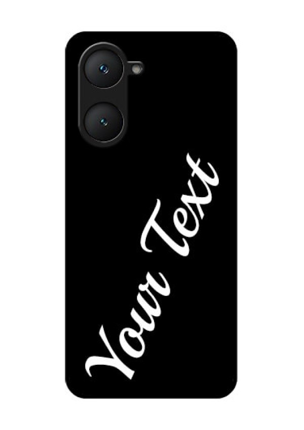 iQOO Z9 Lite 5G Custom Glass Phone Case - With Your Name Design