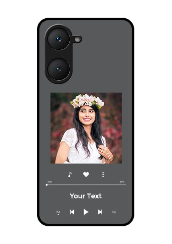 iQOO Z9 Lite 5G Custom Glass Phone Case - Play The Music Design