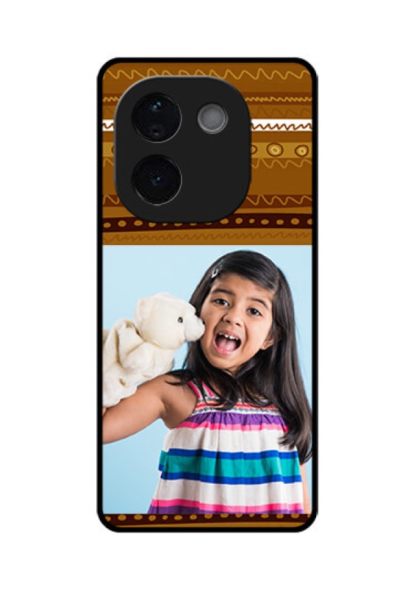 iQOO Z9s Pro 5G Custom Glass Phone CaseFriends Picture Upload Design