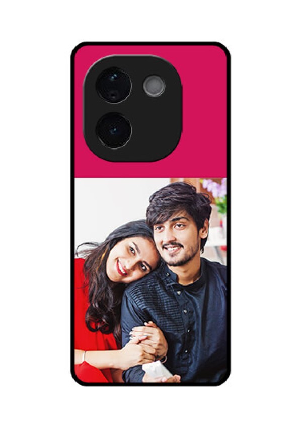 iQOO Z9s Pro 5G Custom Glass Phone CaseAnniversary Cover Design