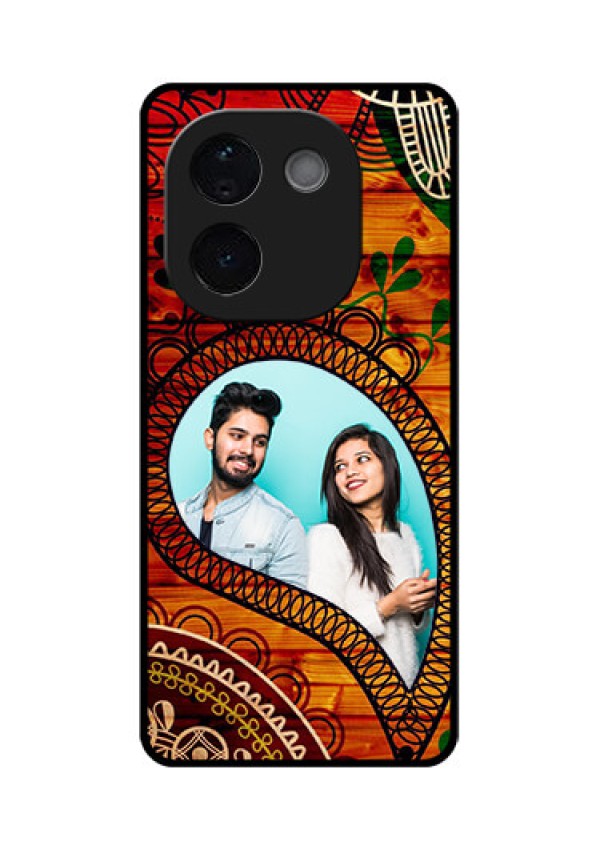 iQOO Z9s Pro 5G Custom Glass Phone CaseAbstract Colorful Design