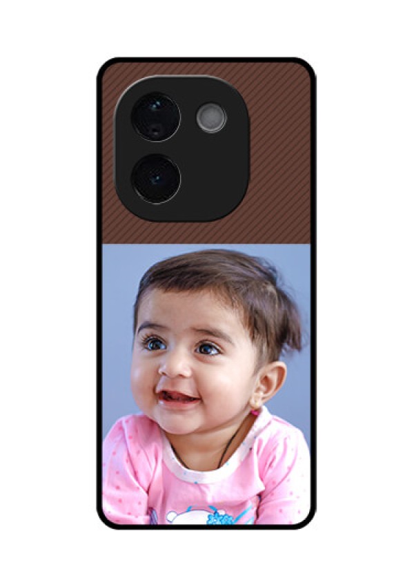 iQOO Z9s Pro 5G Custom Glass Phone CaseElegant Case Design