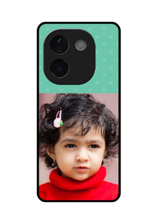 iQOO Z9s Pro 5G Custom Glass Phone CaseLovers Picture Design