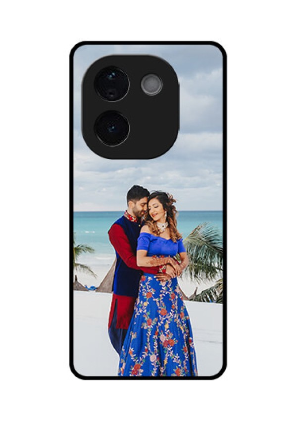 iQOO Z9s Pro 5G Custom Glass Phone CaseUpload Full Picture Design
