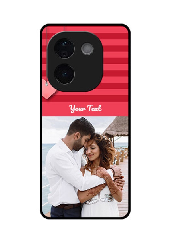 iQOO Z9s Pro 5G Custom Glass Phone CaseValentines Day Design