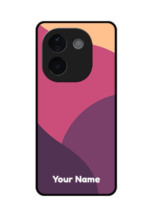 iQOO Z9s Pro 5G Custom Glass Phone CaseMixed Multi - Colour Abstract Art Design