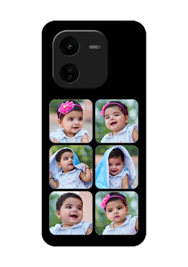 iQOO Z9X 5G Custom Glass Phone CaseMultiple Pictures Design