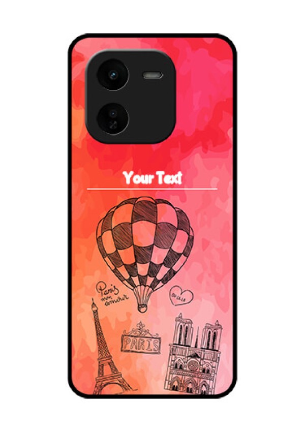 iQOO Z9X 5G Custom Glass Phone CaseParis Theme Design