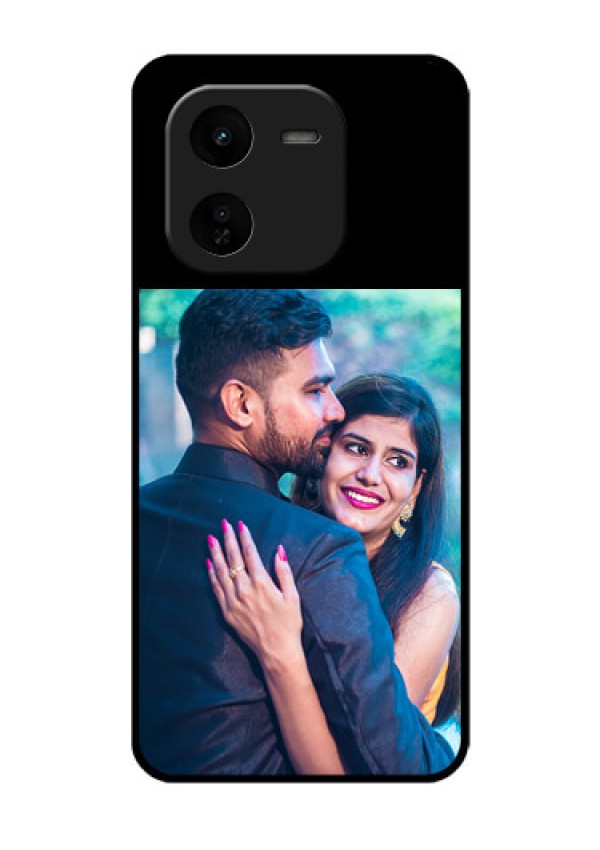 iQOO Z9X 5G Custom Glass Phone Case - Upload Full Picture With Custom Color Design