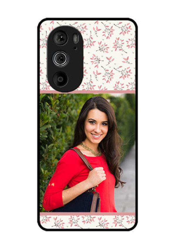 Motorola Edge 30 Pro Custom Glass Phone Case - Stunning Floral Design