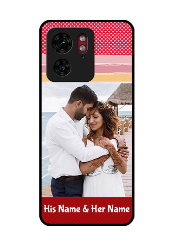 Motorola Edge 40 Custom Glass Phone Case - Premium Case Design