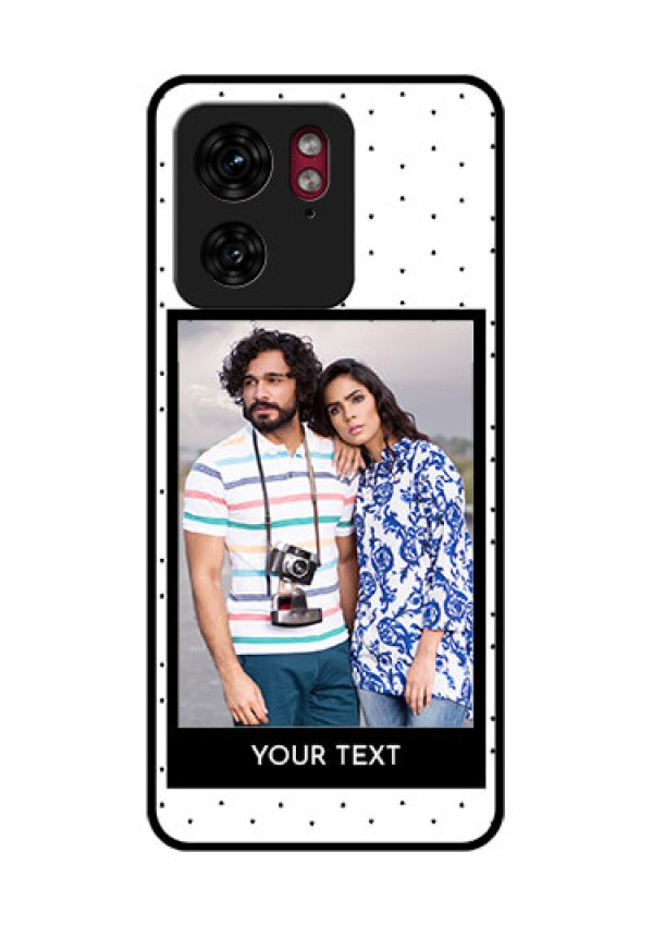 Motorola Edge 40 Custom Glass Phone Case - Premium Design