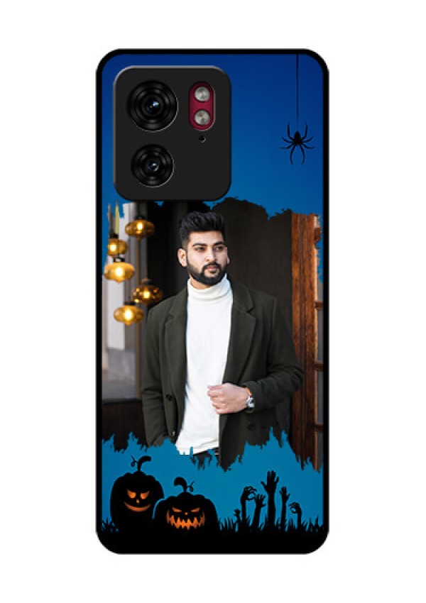 Motorola Edge 40 Custom Glass Phone Case - With Pro Halloween Design