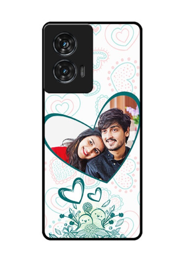 Motorola Edge 50 Fusion Custom Glass Phone CasePremium Couple Design