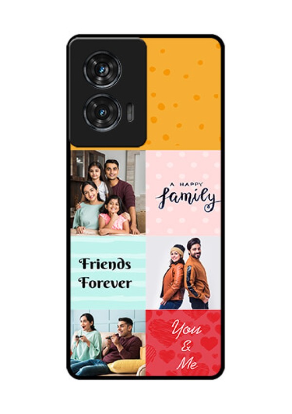 Motorola Edge 50 Fusion Custom Glass Phone CaseImages With Quotes Design