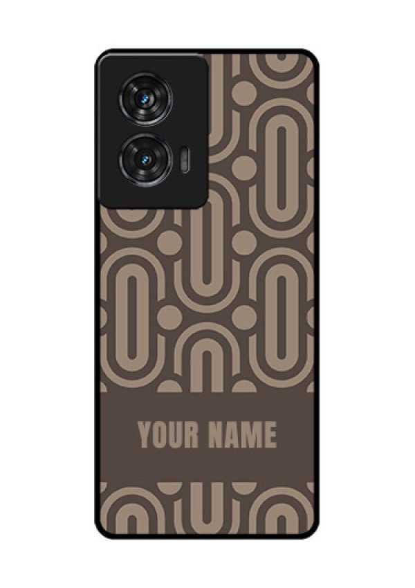 Motorola Edge 50 Fusion Custom Glass Phone CaseCaptivating Zero Pattern Design