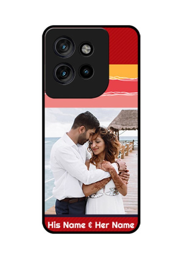 Motorola Edge 50 Neo Custom Glass Phone CaseColorful Case Design