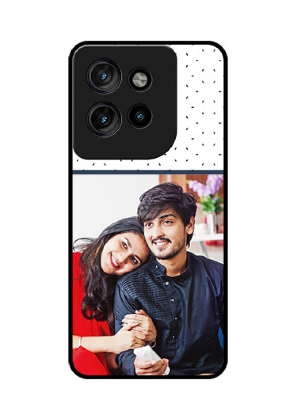 Motorola Edge 50 Neo Custom Glass Phone CasePremium Dot Design