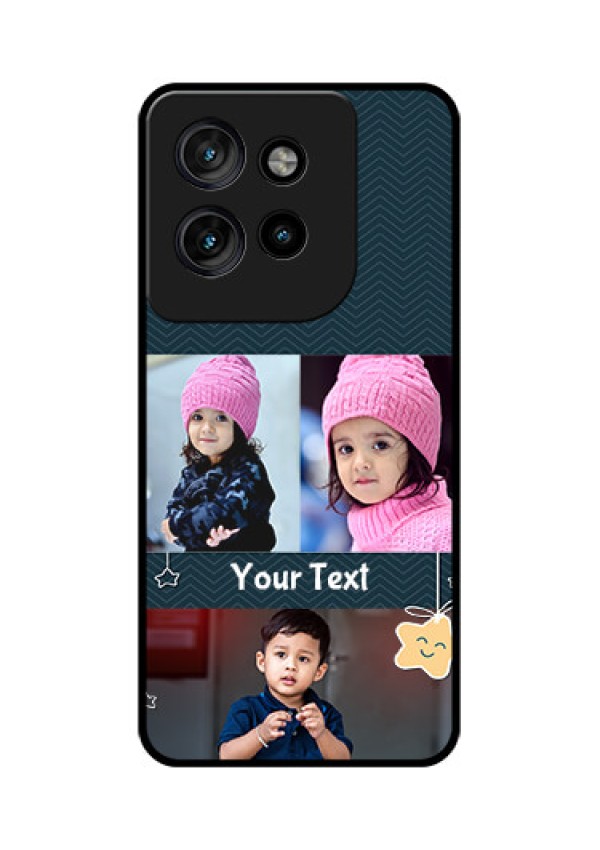 Motorola Edge 50 Neo Custom Glass Phone CaseHanging Stars Design