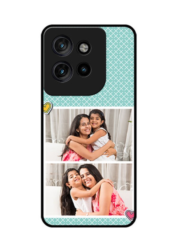Motorola Edge 50 Neo Custom Glass Phone Case2 Image Holder With Pattern Design
