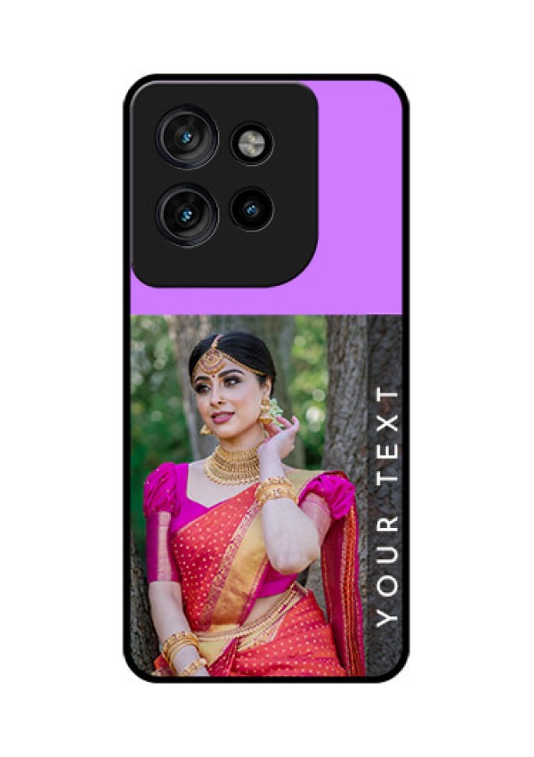 Motorola Edge 50 Neo Custom Glass Phone CaseBirthday Icons Design