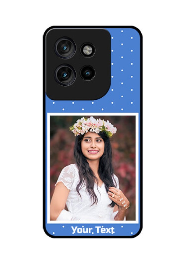 Motorola Edge 50 Neo Custom Glass Phone CasePolka Dots Design