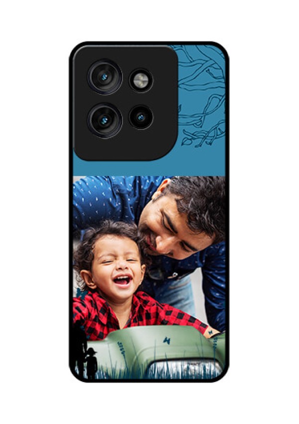 Motorola Edge 50 Neo Custom Glass Phone CaseBest Dad Design