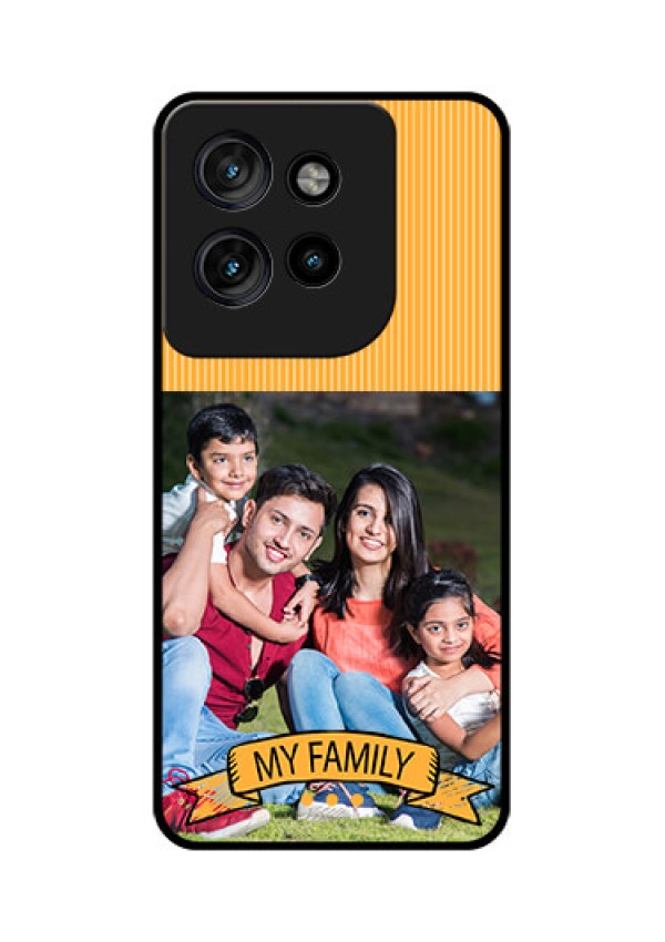 Motorola Edge 50 Neo Custom Glass Phone CaseMy Family Design