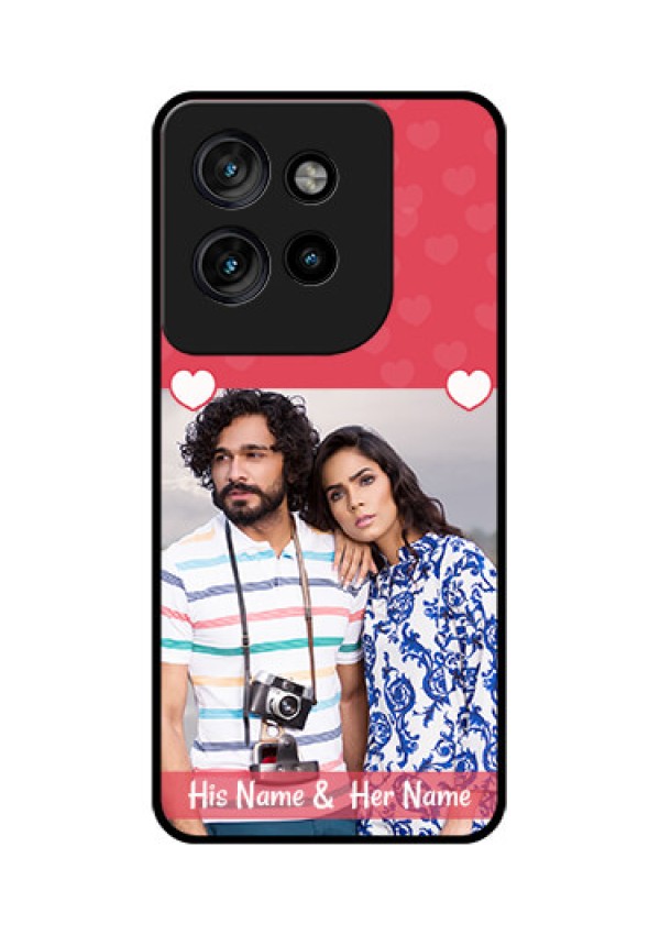 Motorola Edge 50 Neo Custom Glass Phone CaseSimple Love Design
