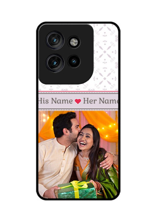 Motorola Edge 50 Neo Custom Glass Phone CaseWith Photo And Ethnic Design